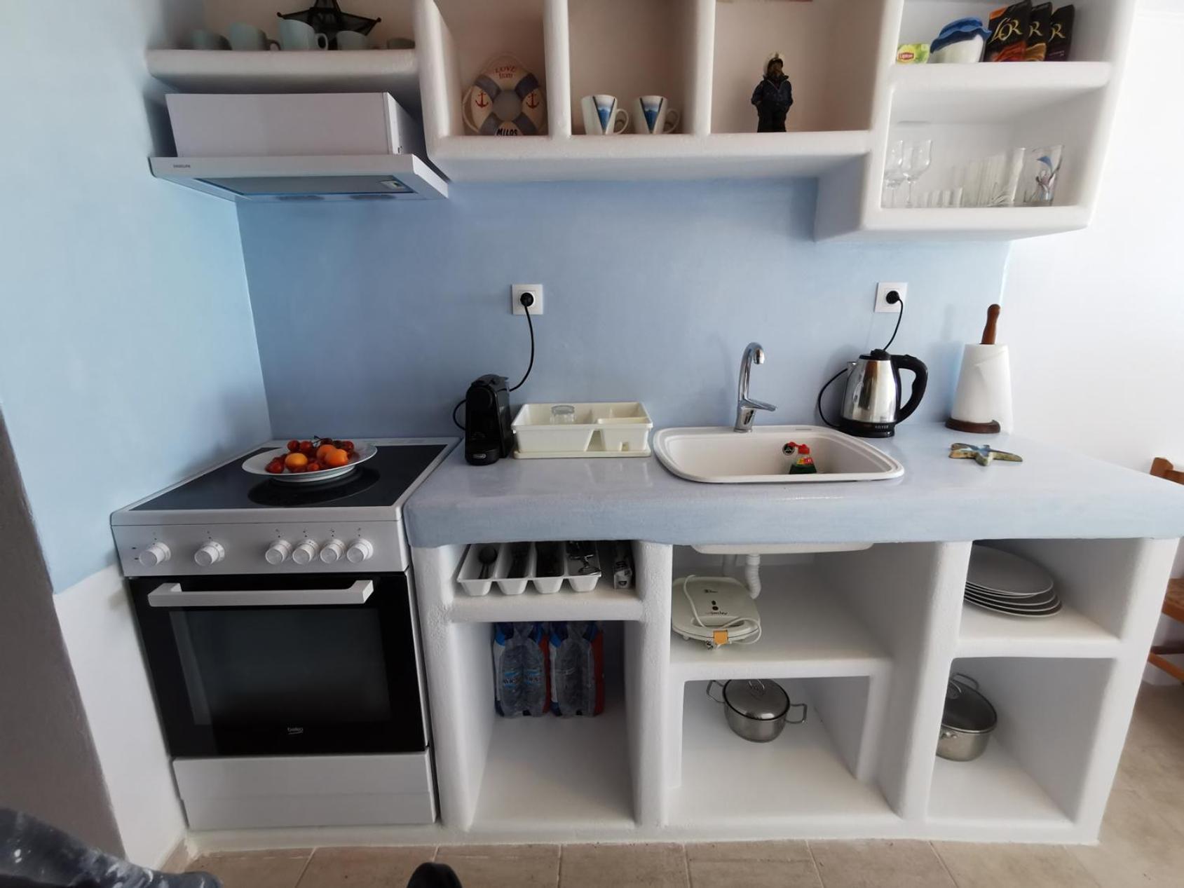 Blue Mare Apartments On The Beach Firopotamos Rom bilde