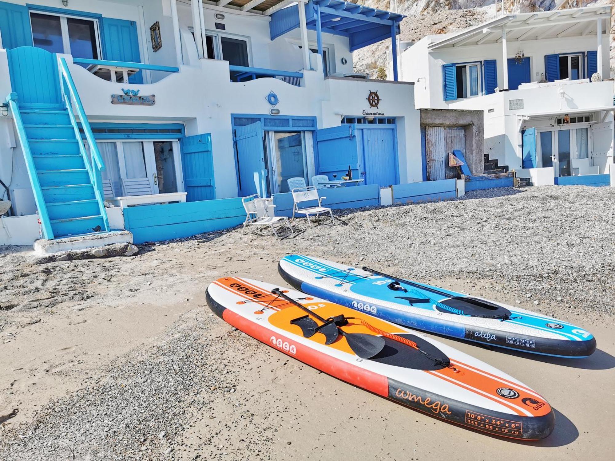 Blue Mare Apartments On The Beach Firopotamos Rom bilde